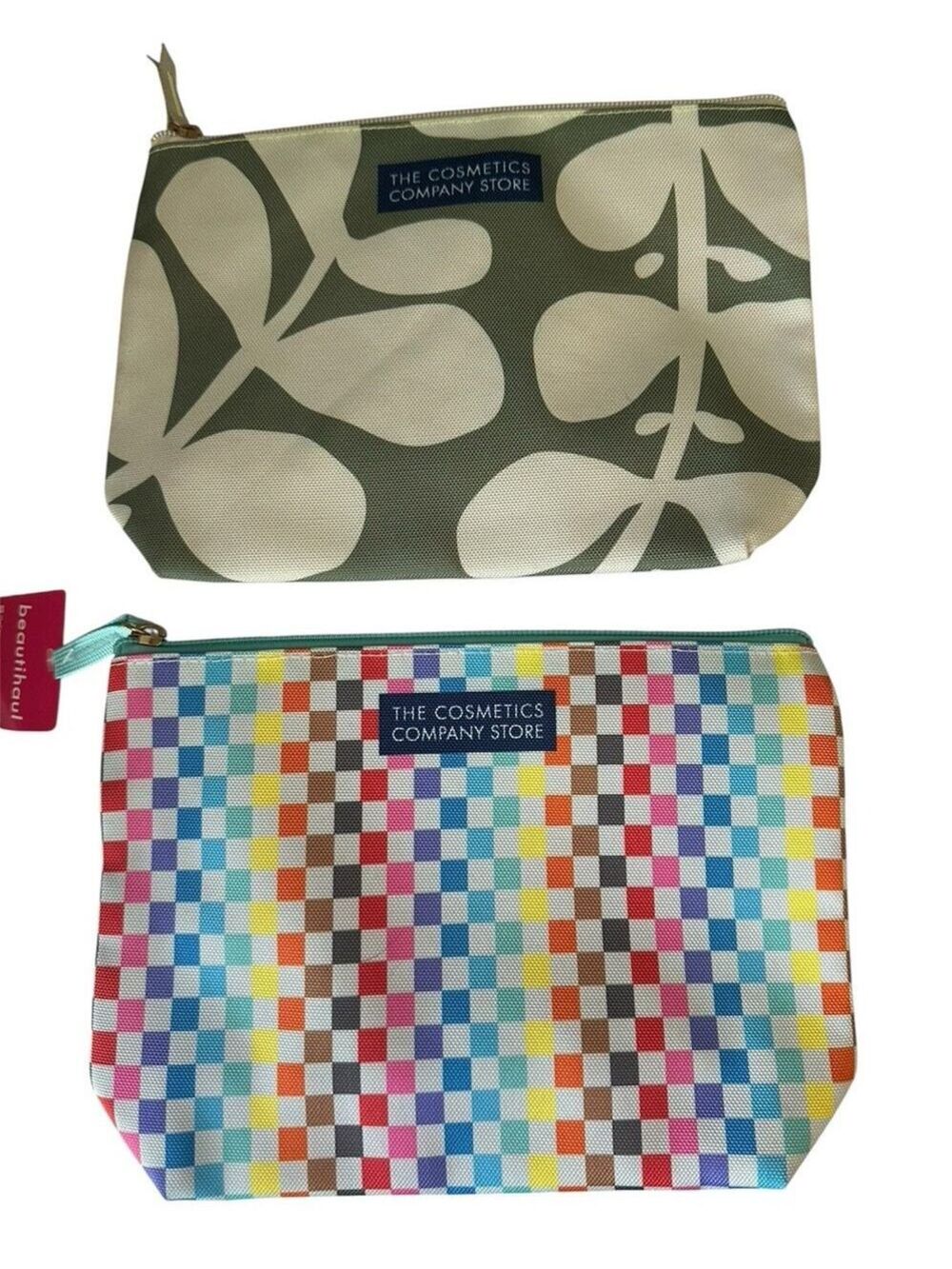 The Cosmetics Company Store 2x Beautihaul Toiletry Bag NEW Two Bags! 9x6.5